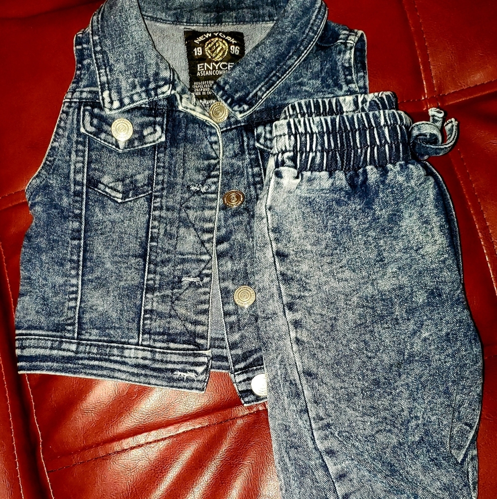 Vest and matching jeans
